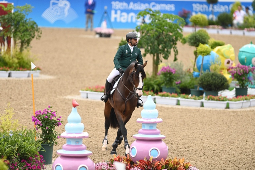 ميدالية ذهبية للمنتخب السعودي للفروسية