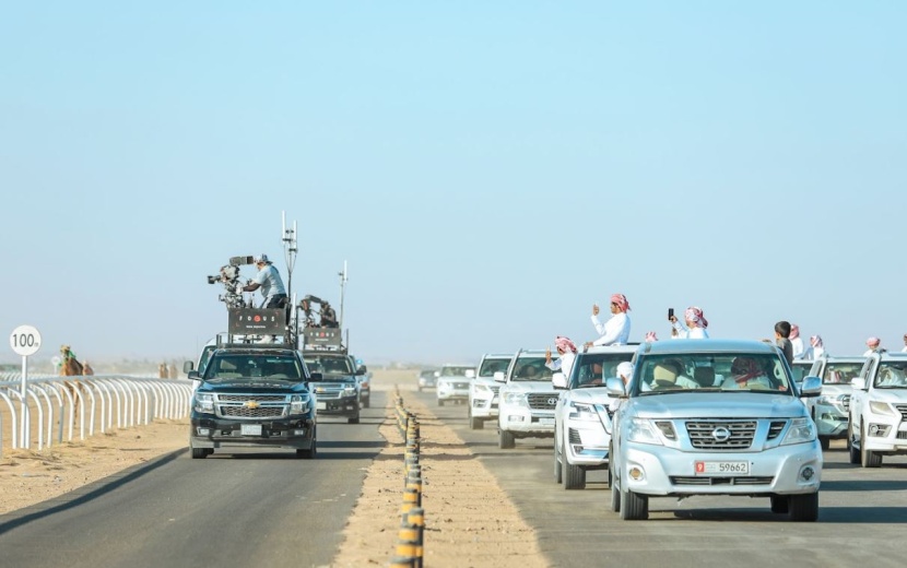 تركي بن هذلول يتوج أبطال كأس الاتحاد السعودي للهجن 