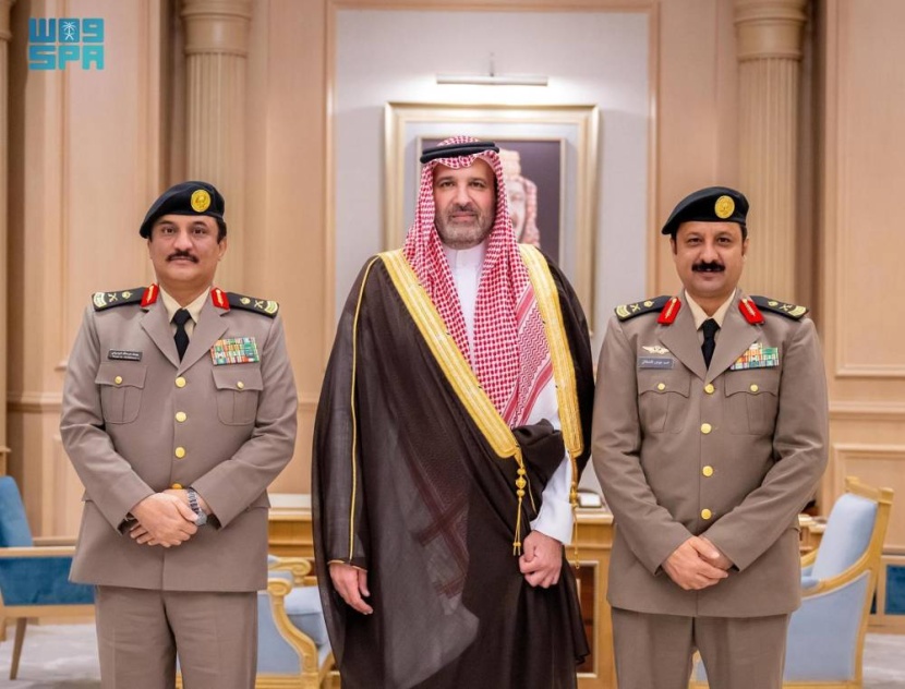أمير المدينة المنورة يستقبل نائب مدير شرطة المنطقة
