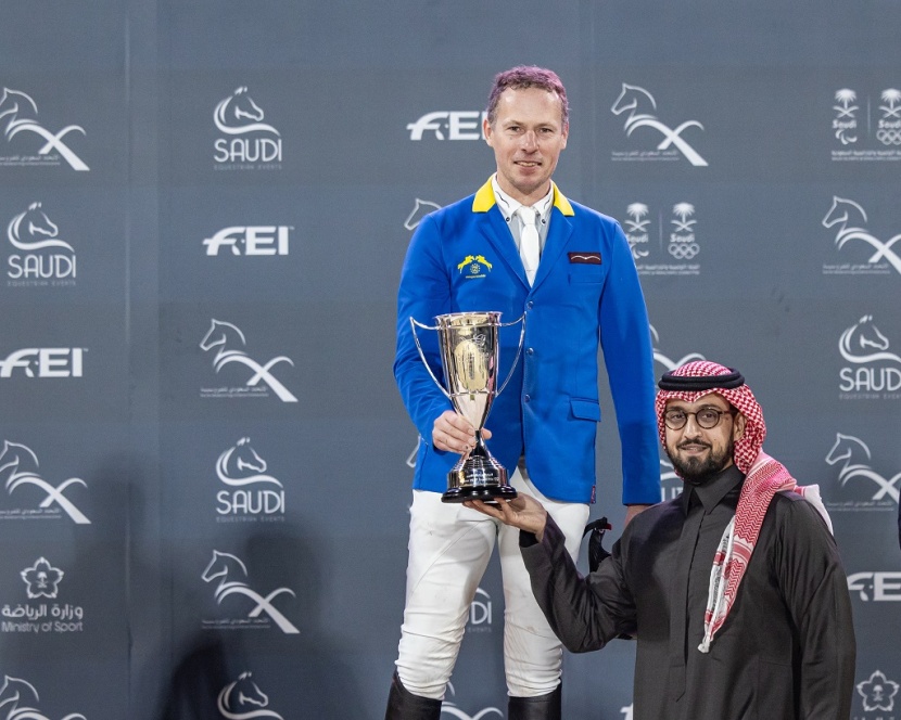 ألمان.. بطل كأس "قفز السعودية" 