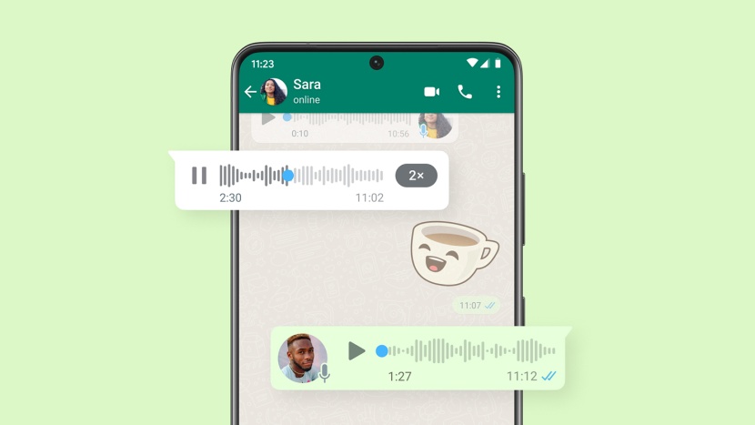 واتساب يضيف ميزة اختفاء الرسائل الصوتية بعد سماعها
