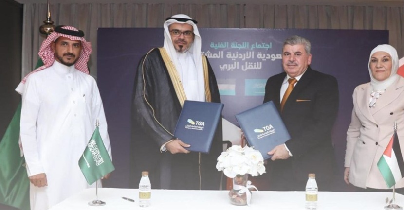 اتفاق سعودي أردني لدعم حركة نقل الركاب والبضائع بين البلدين