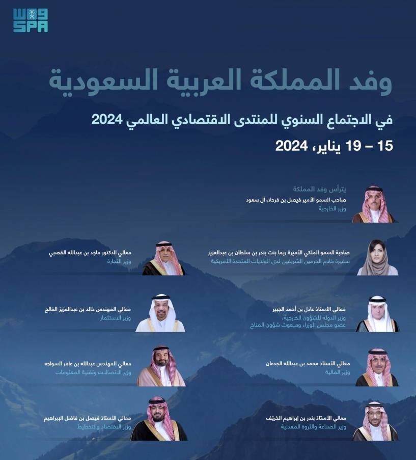 المملكة في دافوس .. استكشاف فرص التقنية الناشئة وتأثيرها على صنع السياسات