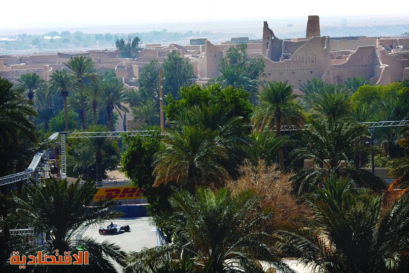 حلبة الدرعية تستعد لاحتضان سباق فورمولا إي 2024