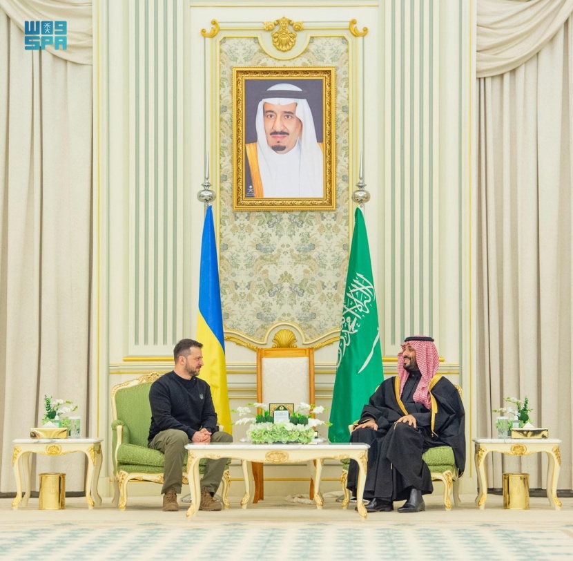 ولي العهد يؤكد للرئيس الأوكراني دعم السعودية لحل الأزمة "الأوكرانية - الروسية" والوصول إلى السلام