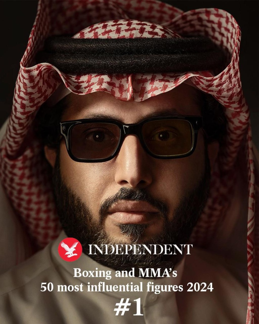 تركي آل الشيخ الأكثر نفوذا في عالم الملاكمة وفنون القتال المختلطة لعام 2024
