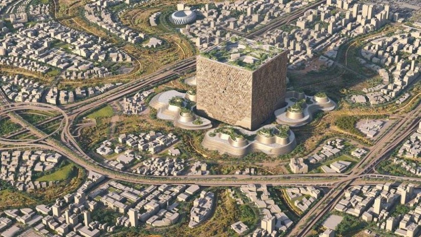 شركة تطوير المربع الجديد تستعرض رؤيتها في معرض دولي لجذب الاستثمارات