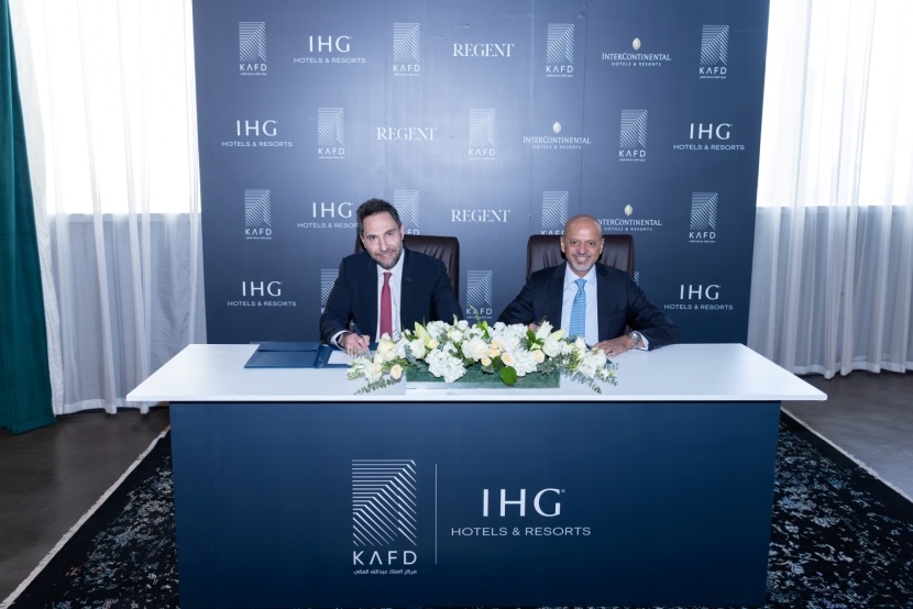 مجموعة IHG توقع اتفاقية مع "كافد" لافتتاح فندقين جديدين فاخرين في الرياض