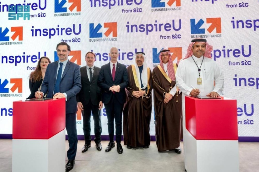 مسرعة الأعمال «inspireU» التابعة لـ «stc» توقع اتفاقية مع «BusinessFrance» لتمكين الابتكار الرقمي وريادة الأعمال