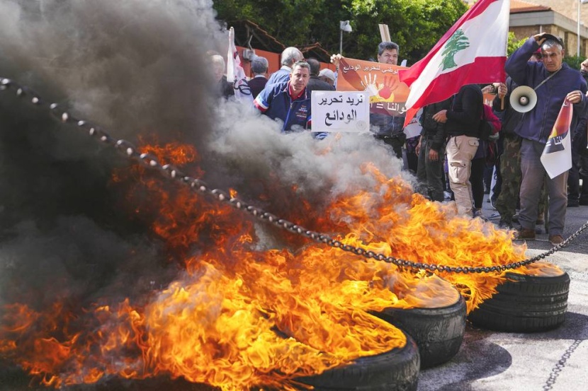 «المركزي اللبناني» في مواجهة اعتصام المودعين للمطالبة باسترداد أموالهم